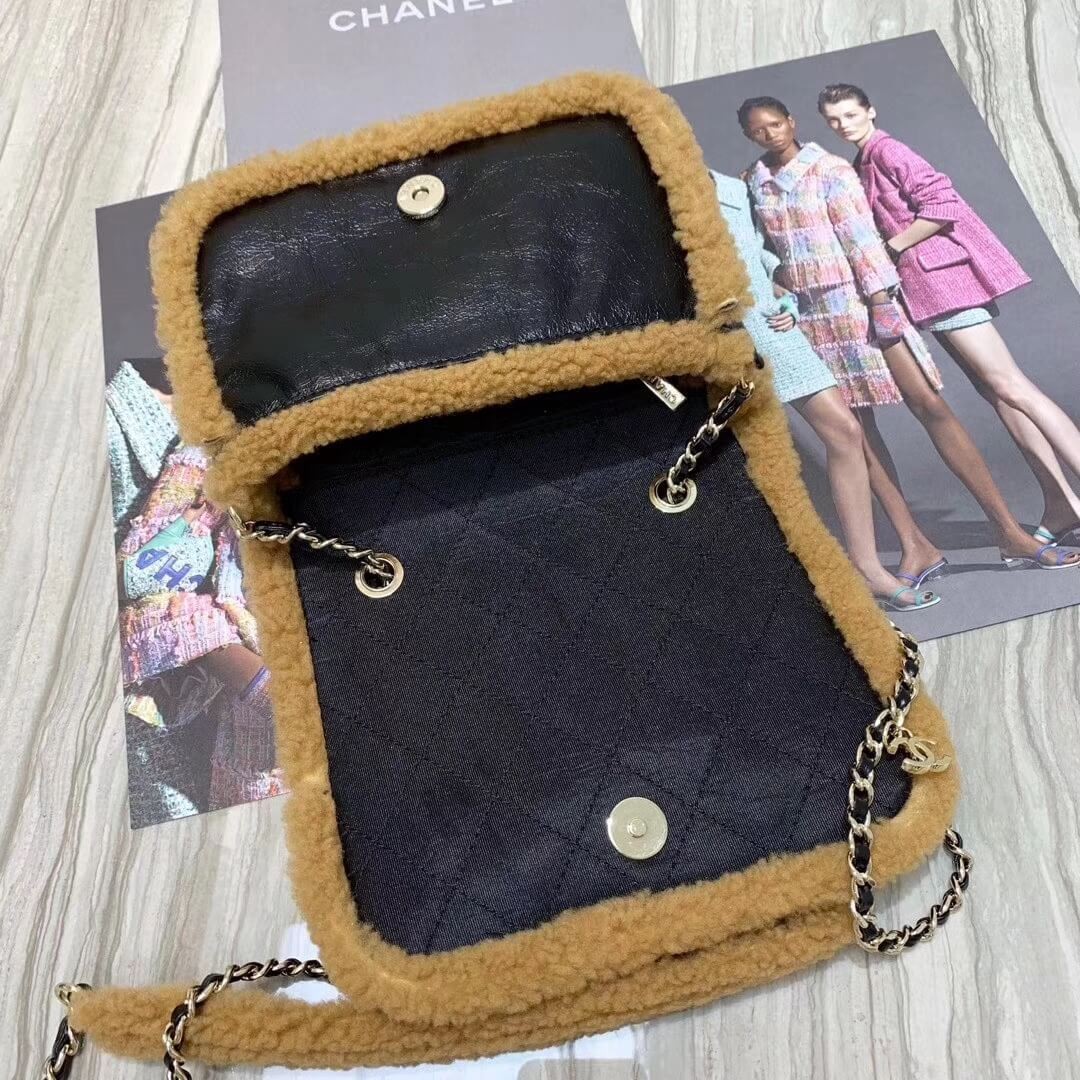 Chanel Sheepskin CC Flap Bag AS0321