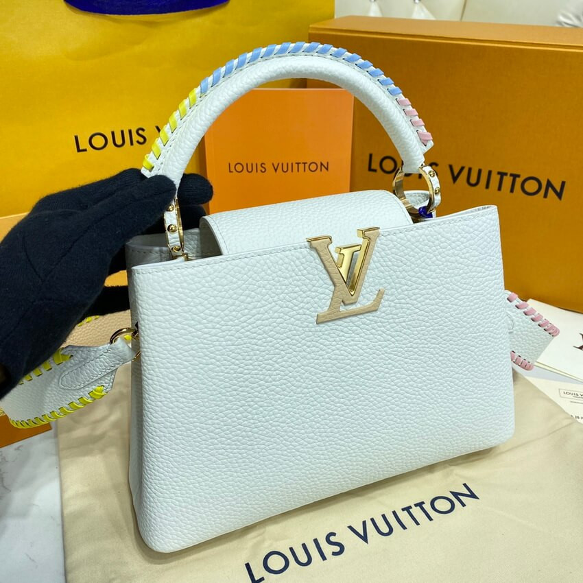 Louis Vuitton Capucines BB Bag M57941 White