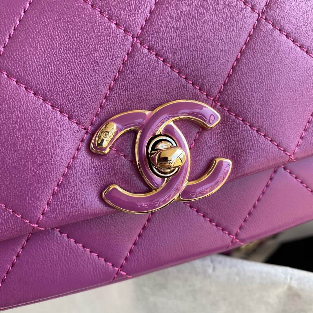 Chanel Lambskin Small Flap Bag AS2317