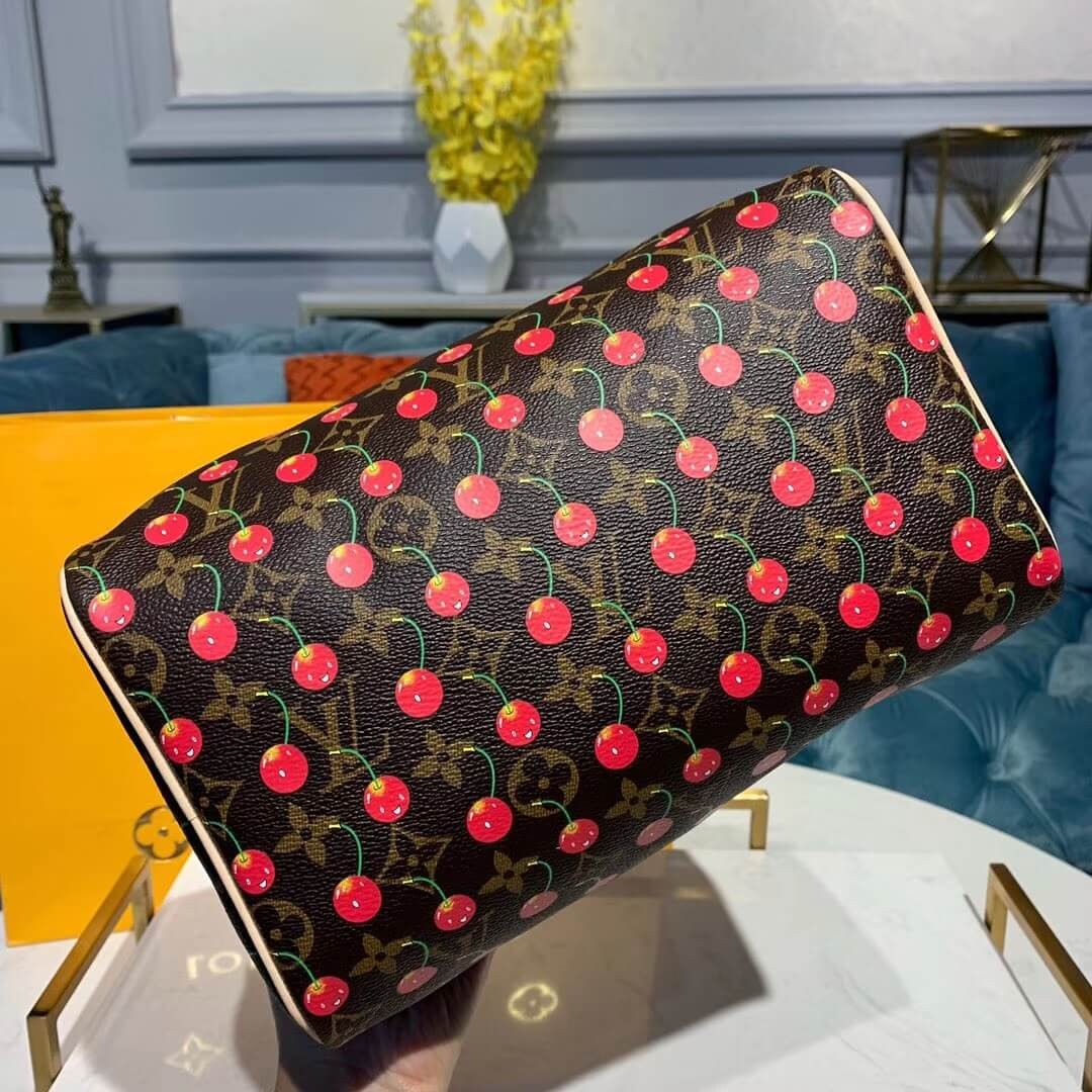 Louis Vuitton Monogram Cerises Speedy 25 M41108