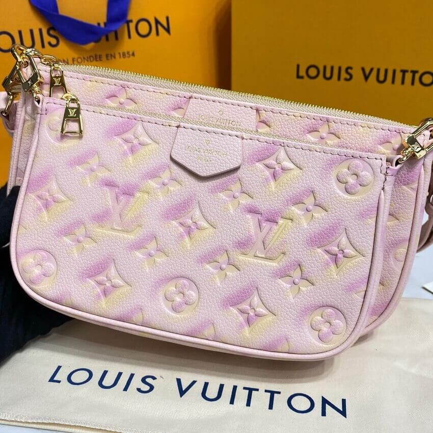 Louis Vuitton Multi Pochette Accessoires M46093 Pink