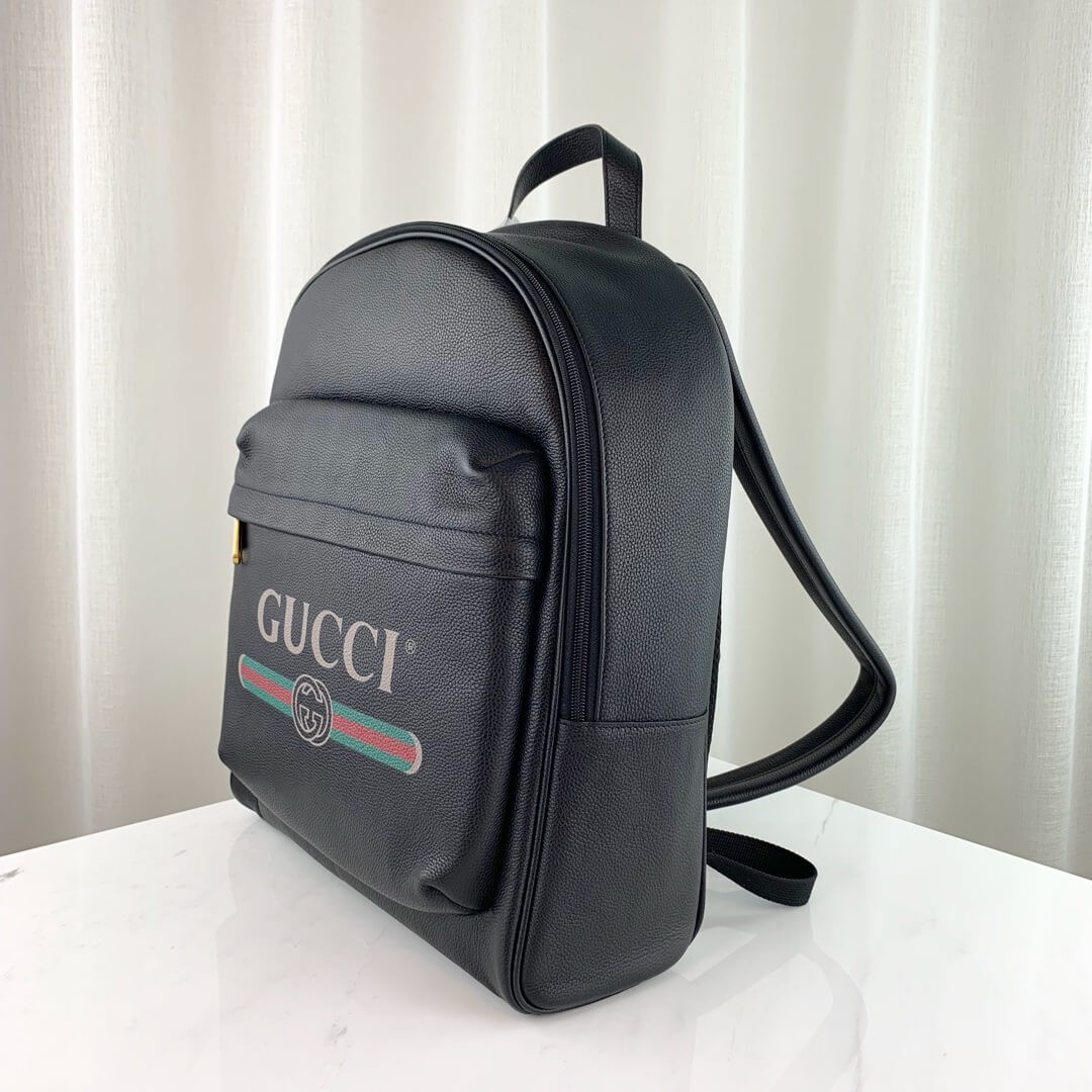 Gucci Print Leather Backpack 547834
