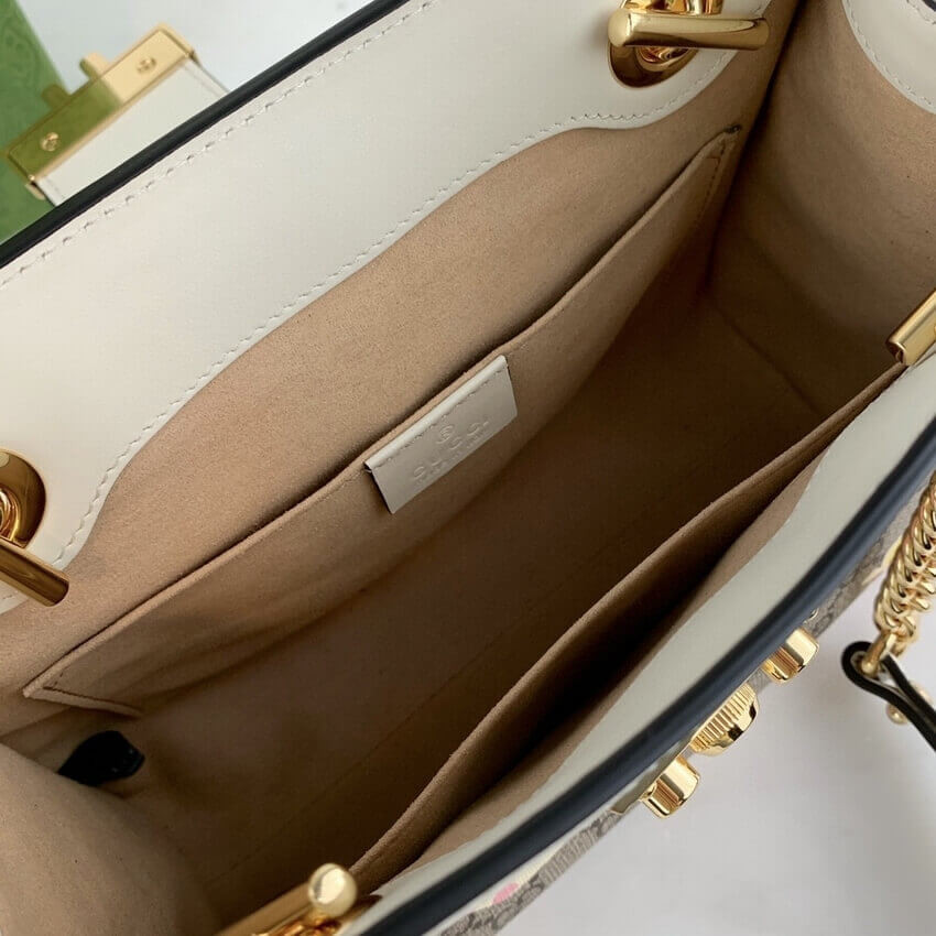 Gucci Padlock GG Heart Apple Pattern Small Shoulder Bag 498156