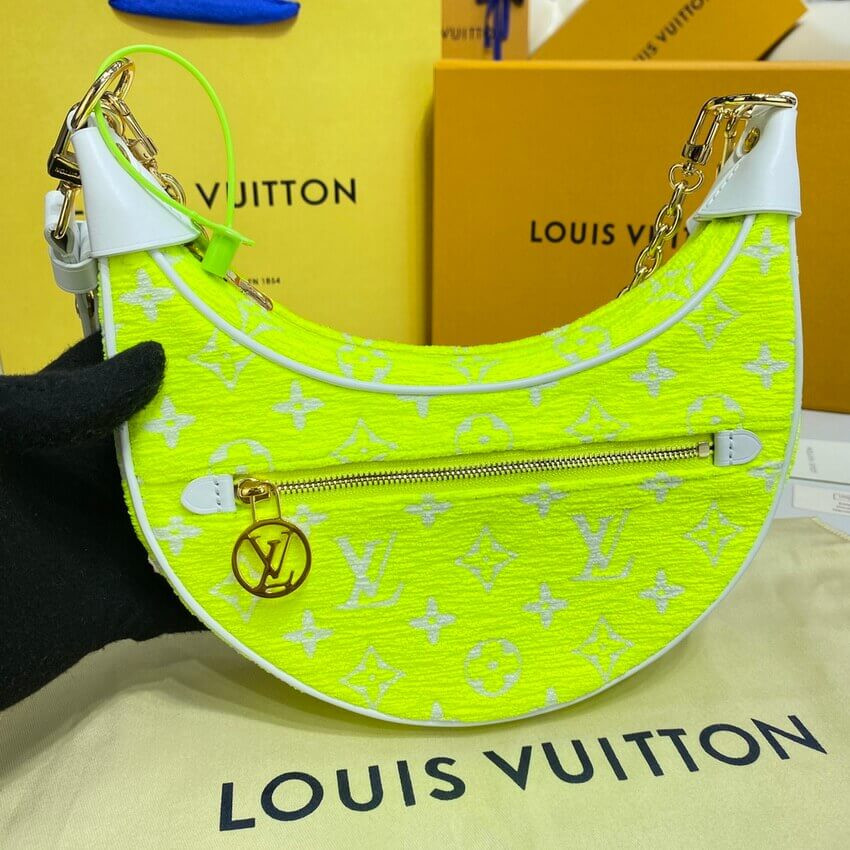 Louis Vuitton Monogram Velvet Loop Bag M81484
