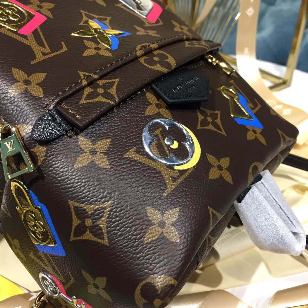 Louis Vuitton Monogram Canvas Palm Springs Backpack Mini M44367
