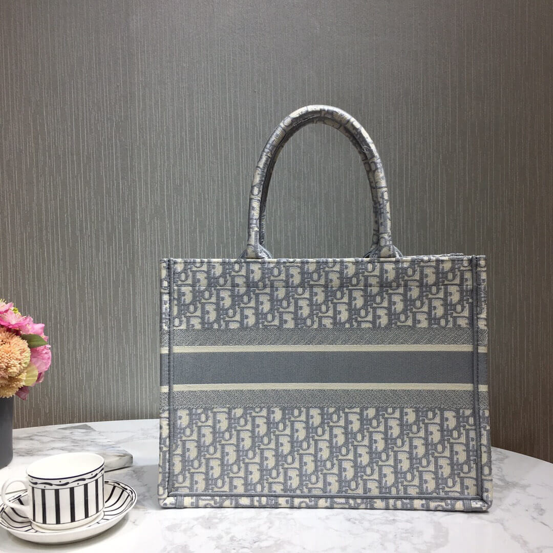 Christian Dior Small Book Tote Oblique M1296