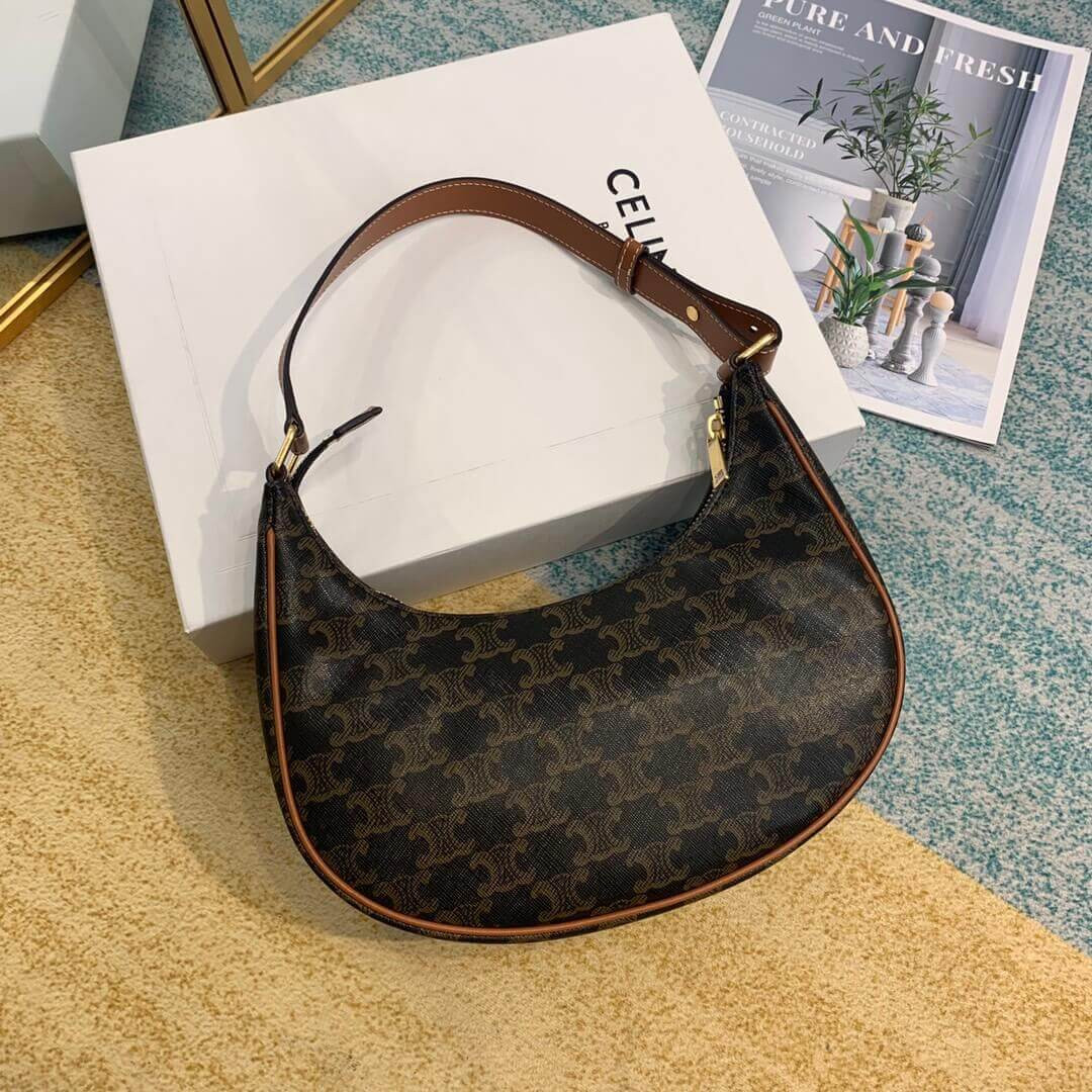 Celine Ava Bag In Triomphe Canvas 193952