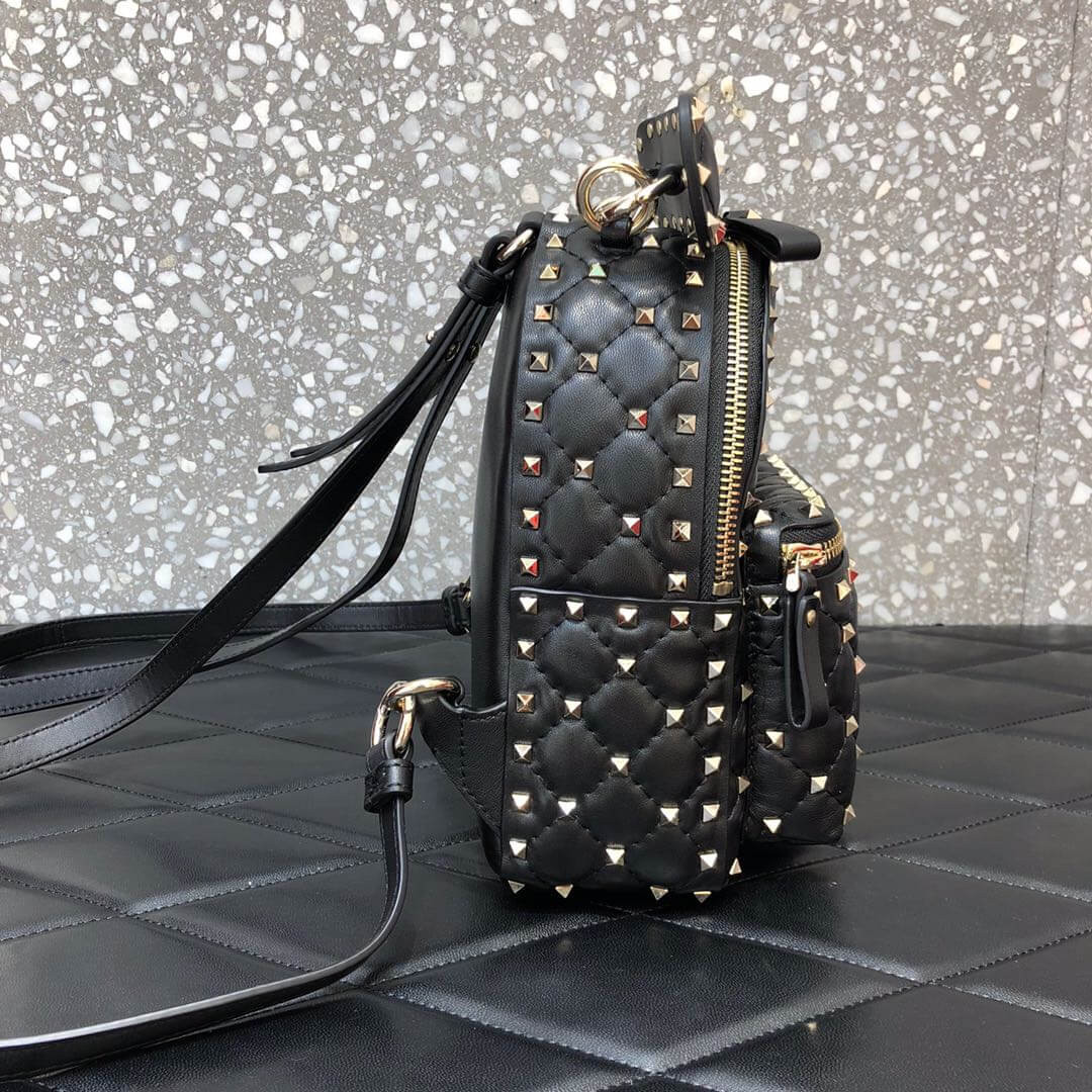 Valentino Garavani Rockstud Spike Mini Backpack 0630J