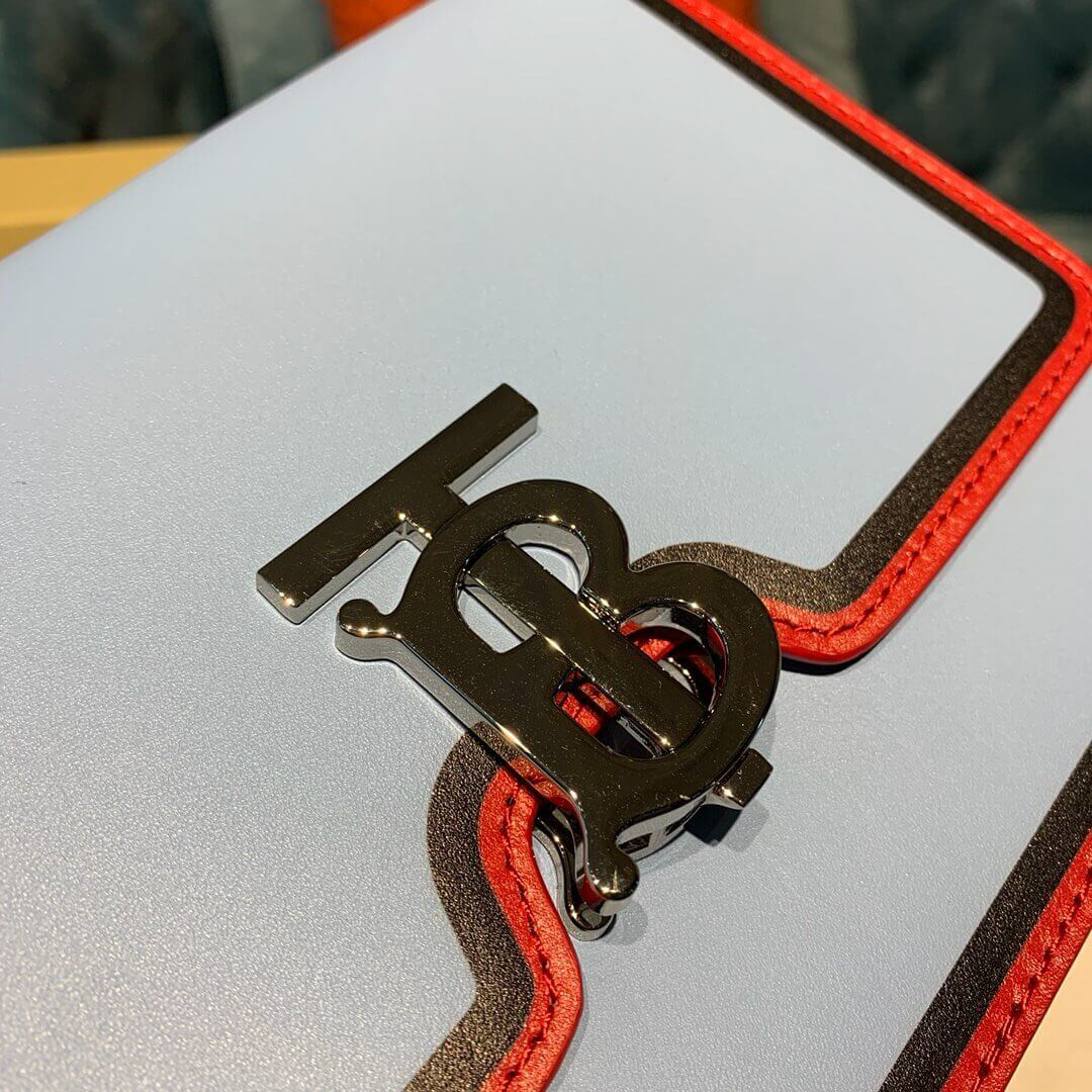 Burberry Small Painted Edge Leather TB Bag 80124711