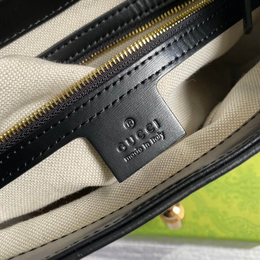 Gucci Jackie 1961 Leather Small Shoulder Bag 636706