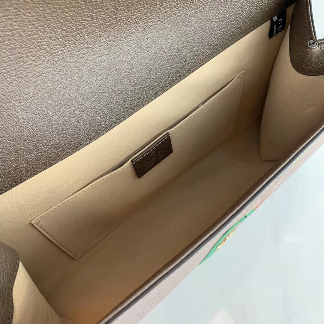 Gucci Rajah Medium Shoulder Bag 564697 Coffee