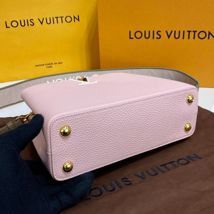 Louis Vuitton Capucines BB M59061 Rose/Beige