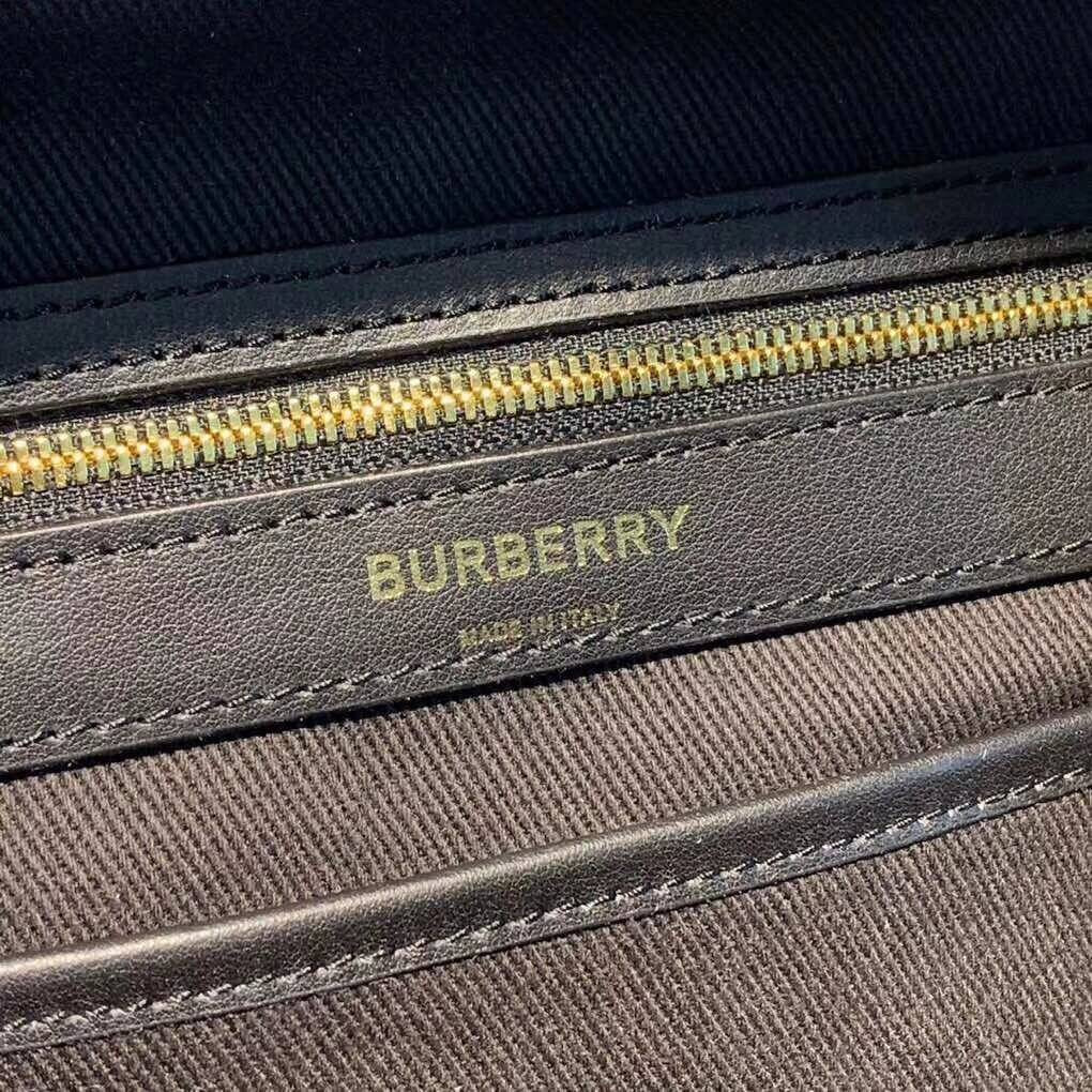 Burberry Monogram Stripe Print E-canvas Backpack 80193461