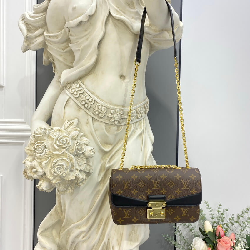 Louis Vuitton Monogram Leather Marceau Should Bag M46126 M46127