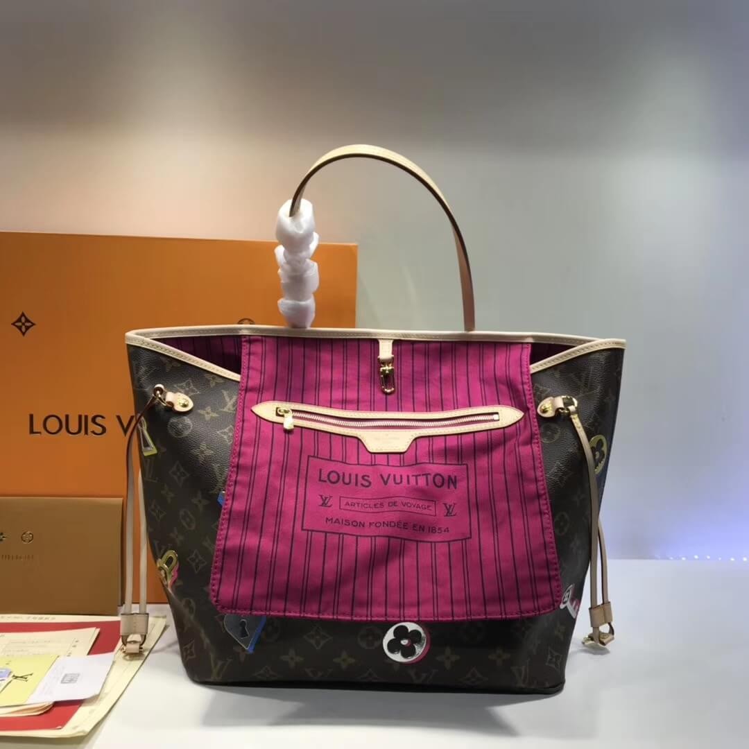 Louis Vuitton Monogram Canvas Neverfull MM M44364