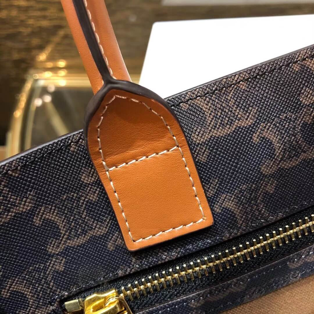 Celine Small Cabas Vertical In Triomphe Canvas 191542