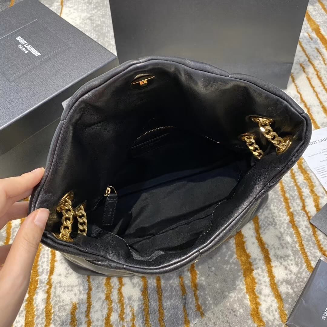 Saint Laurent Loulou Puffer Small Bag In Quilted Lambskin 5774761