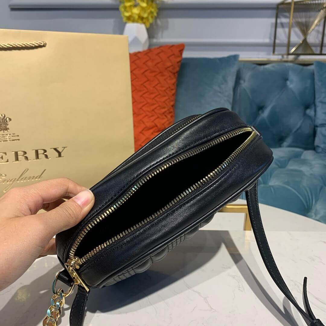 Burberry Small Quilted Lambskin Camera Bag 80207571
