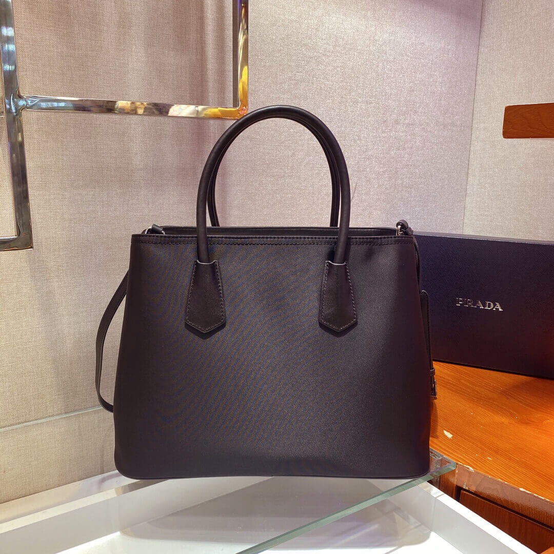 Prada Double Nylon And Saffiano Leather Bag 1BG775