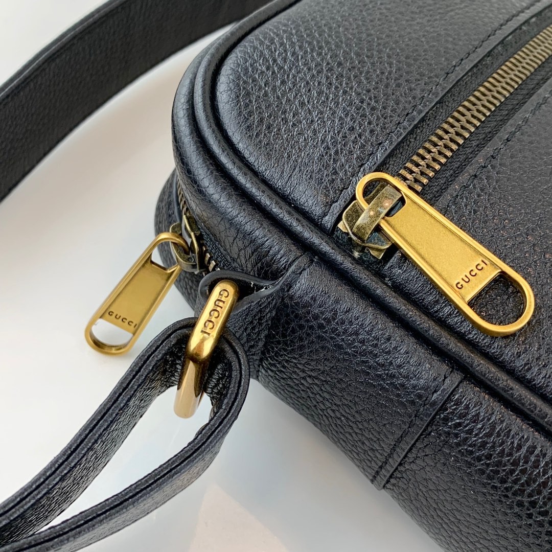 Gucci Print Leather Shoulder Bag 574803