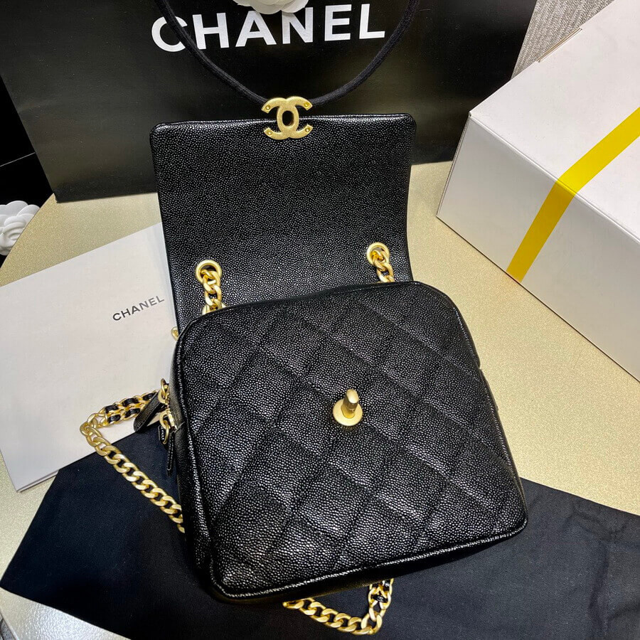 Chanel Backpack in Grained Calfskin AS3108