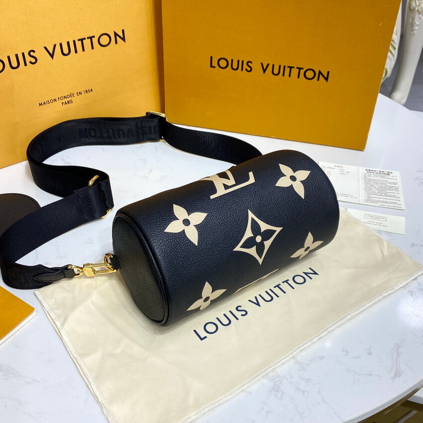 Louis Vuitton Papillon BB M45980 Black/Beige