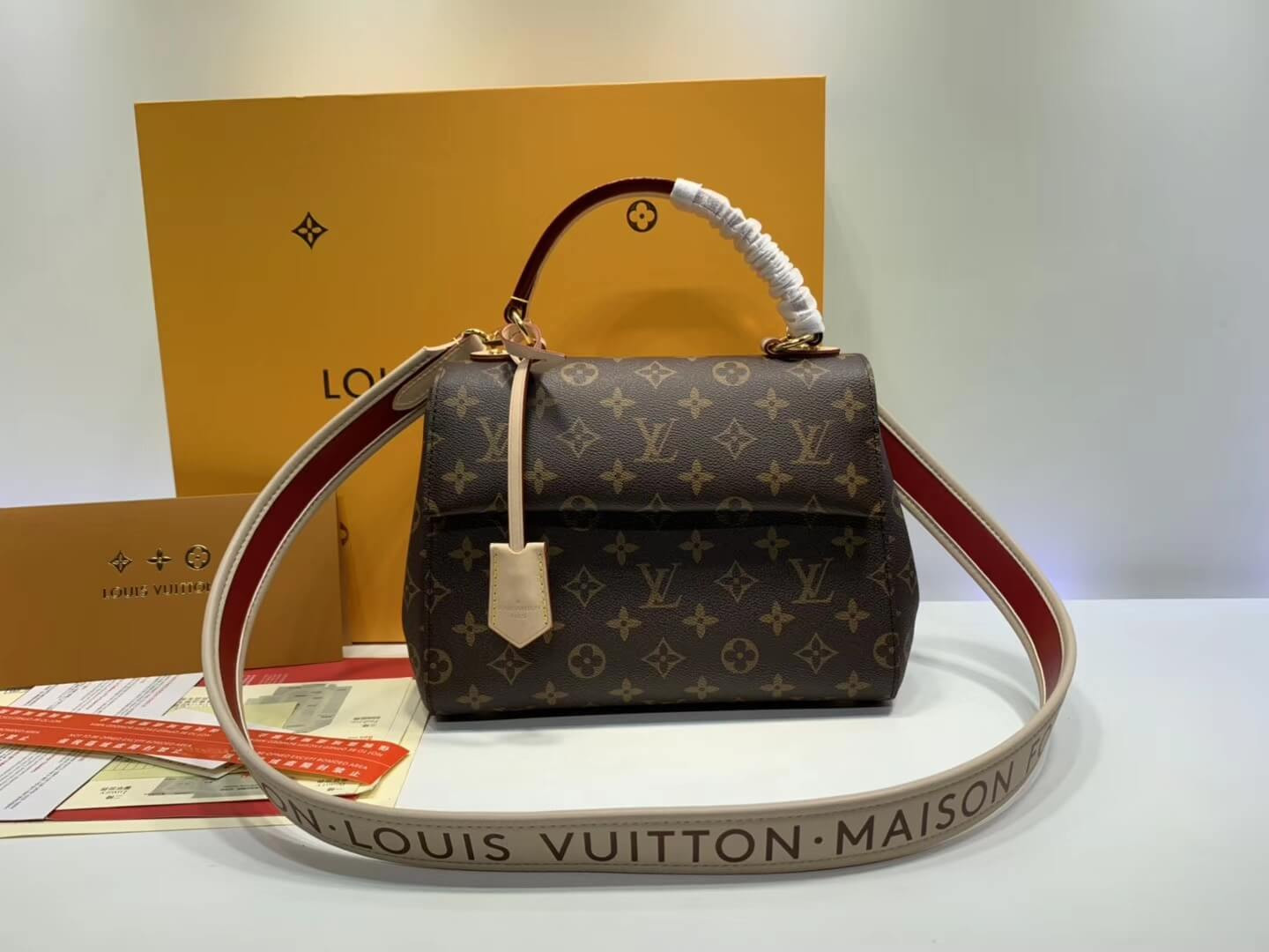 Louis Vuitton Monogram Canvas Cluny BB M44863