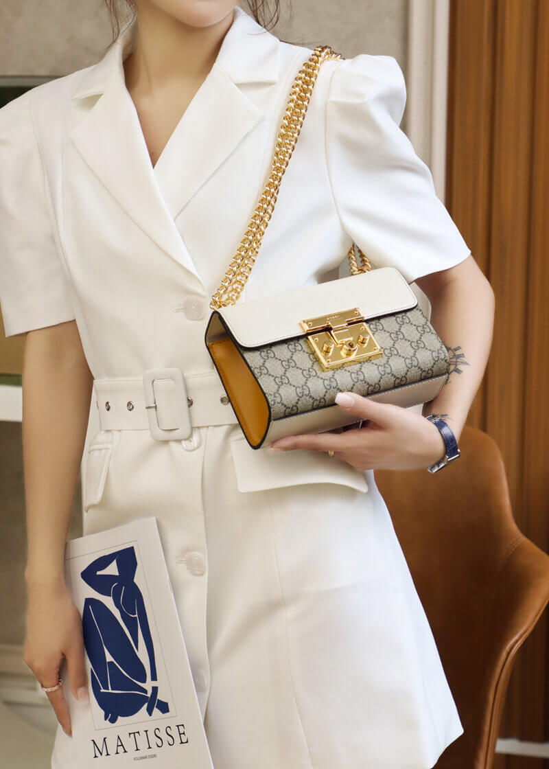 Gucci Padlock Small GG Shoulder Bag 409487