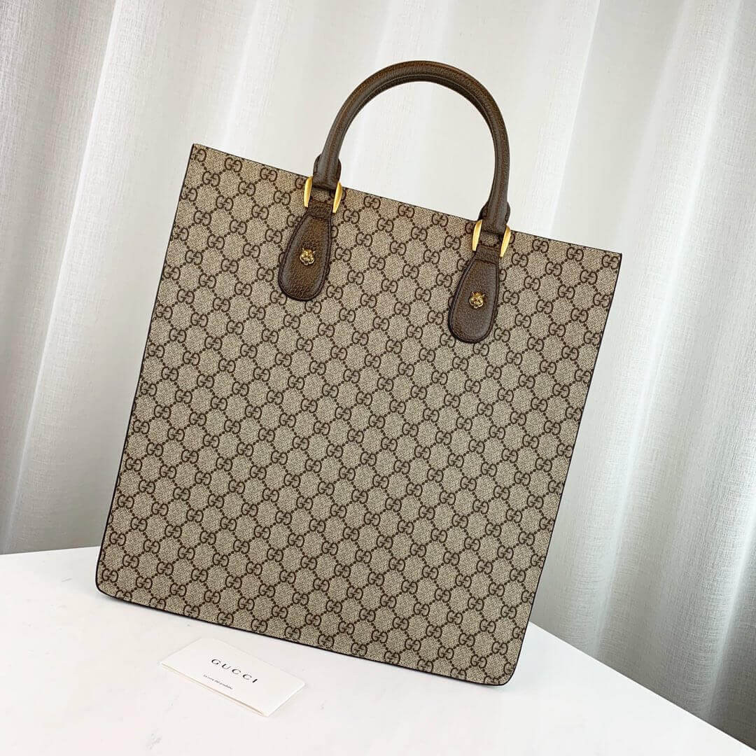 Gucci Embroidered Bee Shopping Bag 437549