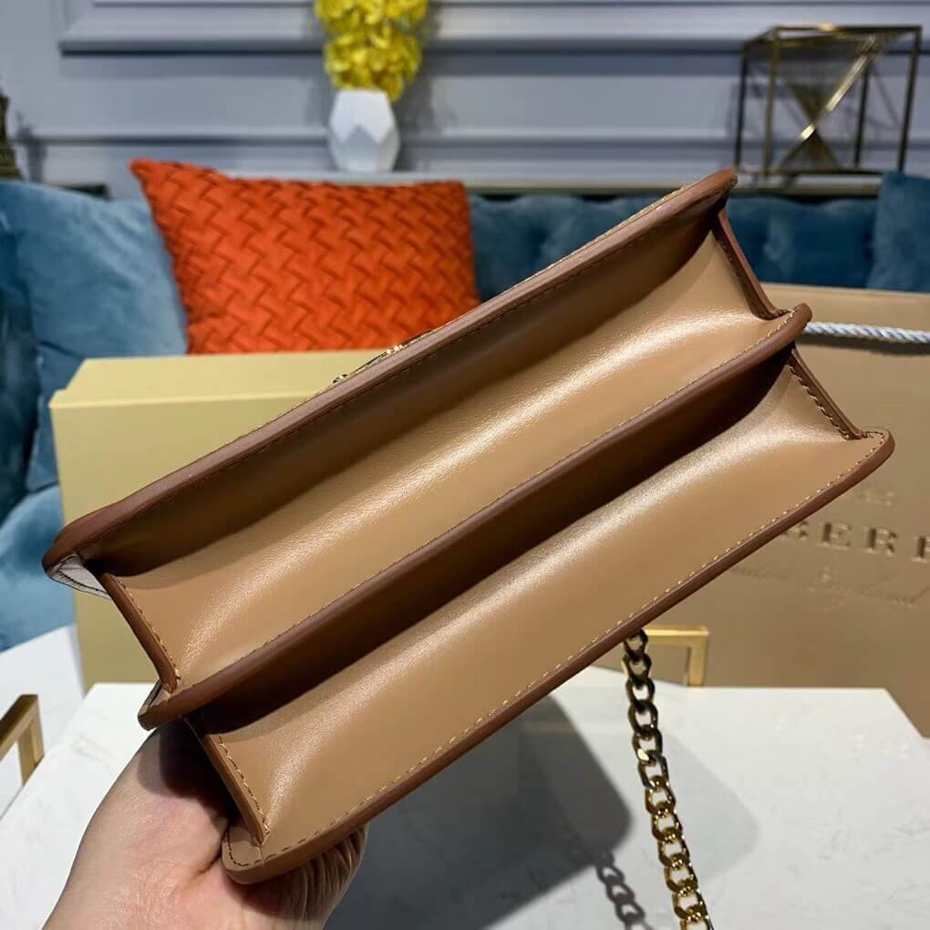 Burberry Small Quilted Monogram Lambskin TB Bag 80149221