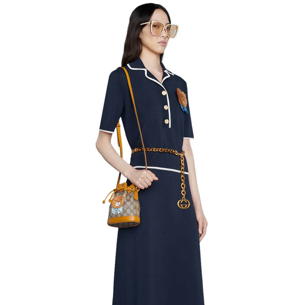 KAI x Gucci Ophidia Mini Bucket Bag