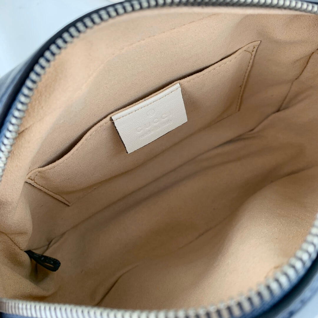 Gucci GG Marmont Matelassé Mini Bag 448065 Blue