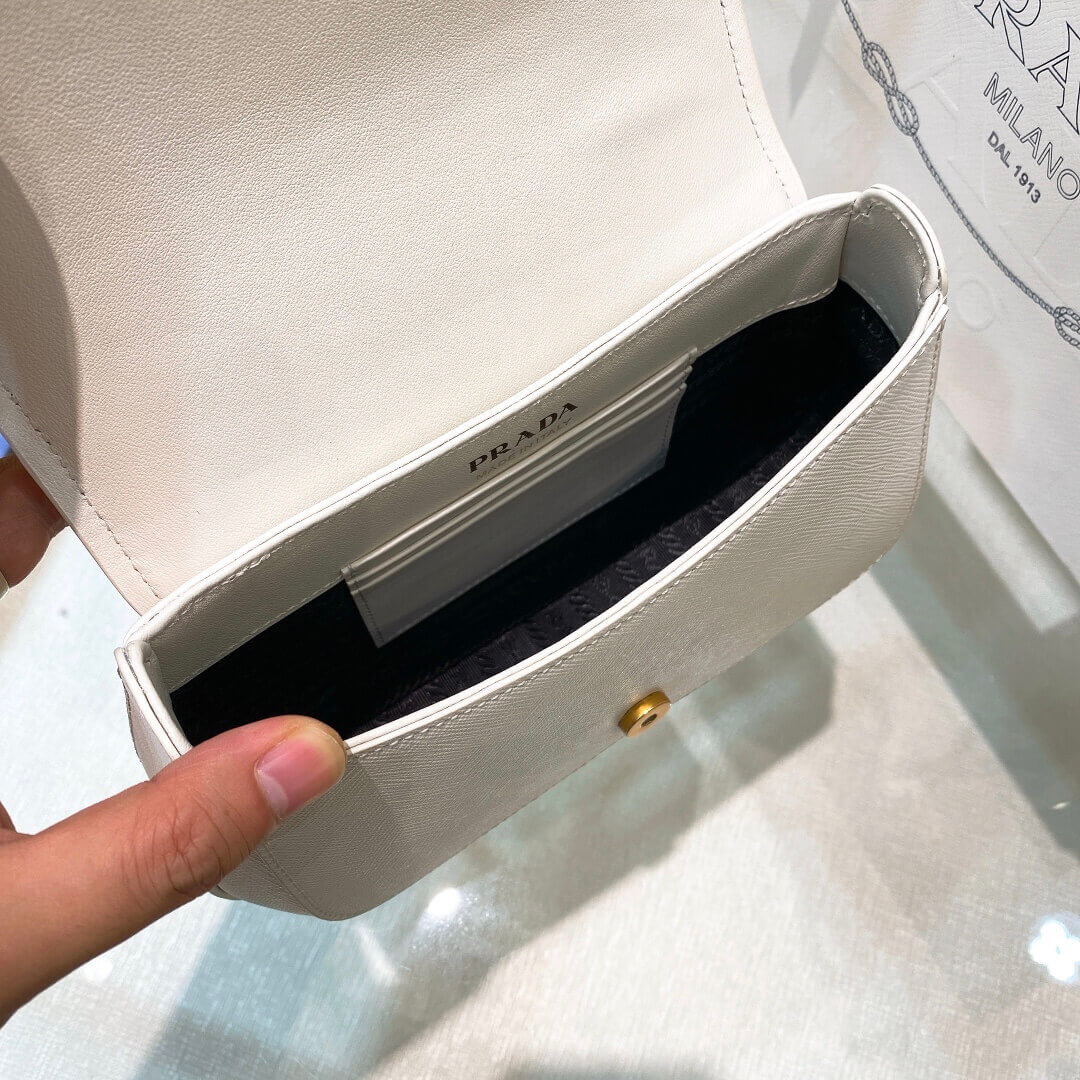 Prada Saffiano Leather Shoulder Bag 1BD275