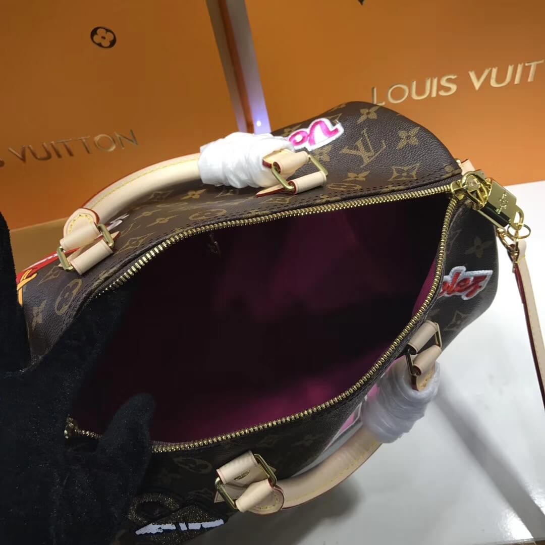 Louis Vuitton Monogram Speedy Bandouliere 30 M43989