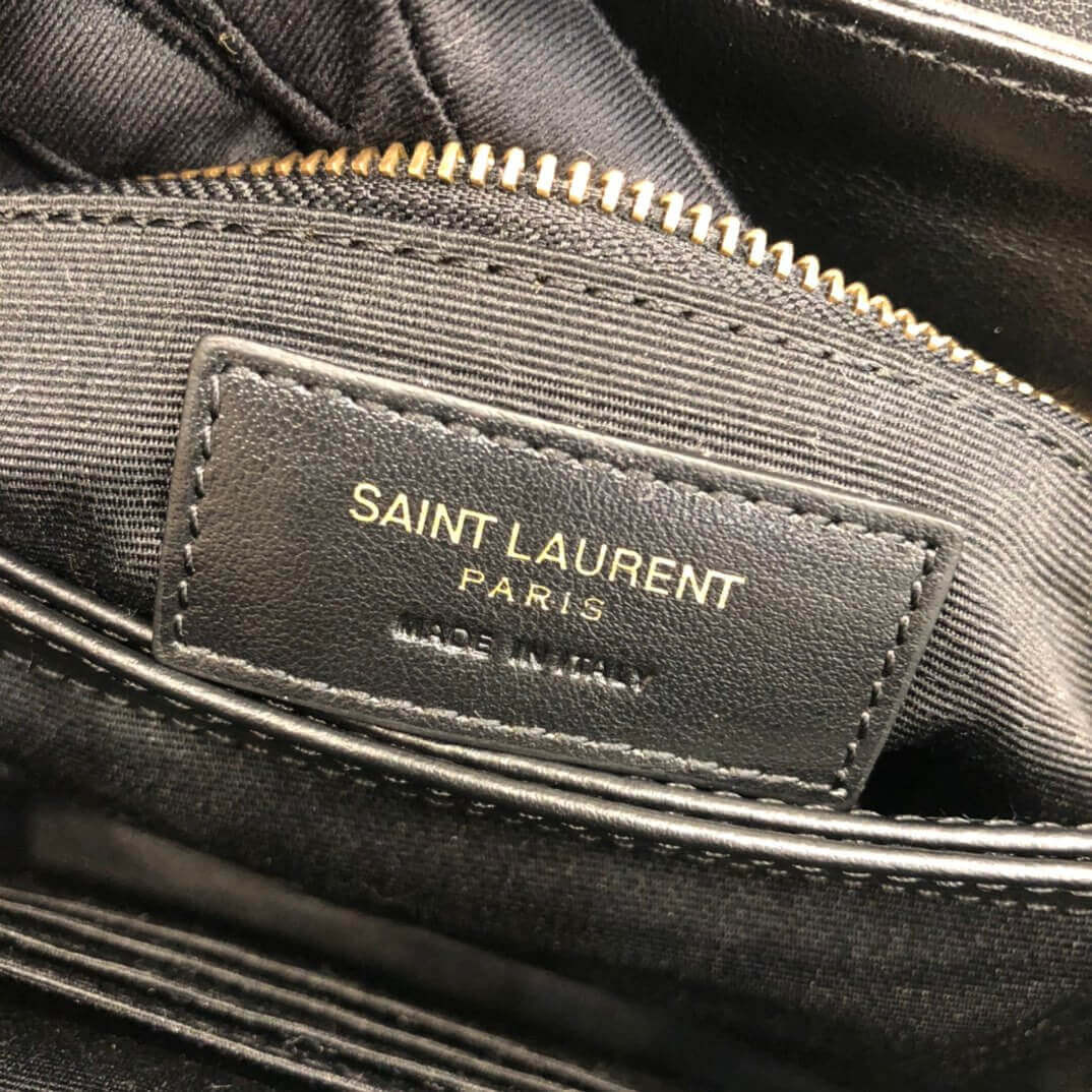 Saint Laurent Loulou Toy Bag In Matelassé Y Leather 467072