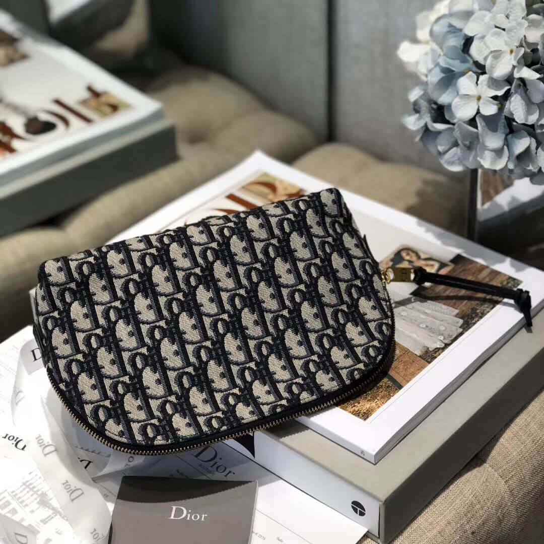 Christian Dior Oblique Beauty Bag S5416