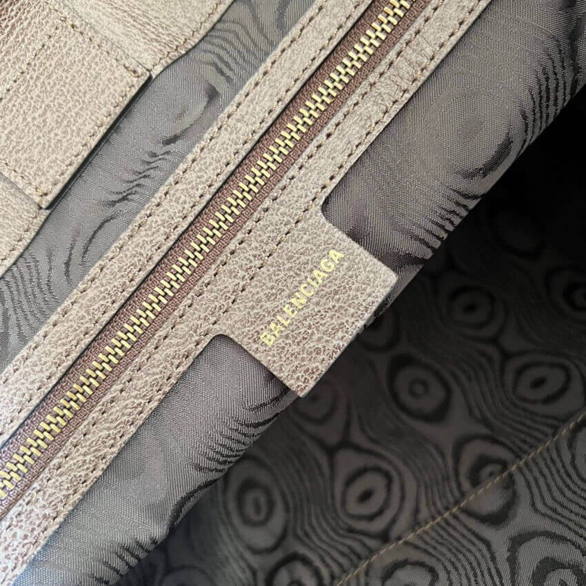 Balenciaga x Gucci Hacker Medium Tote Bag 680125 Beige