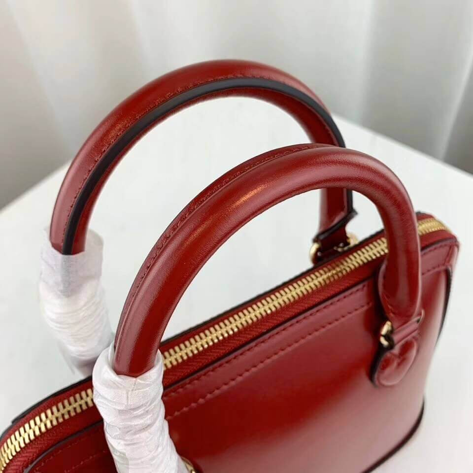 Gucci 1955 Horsebit Leather Small Top Handle Bag 621220