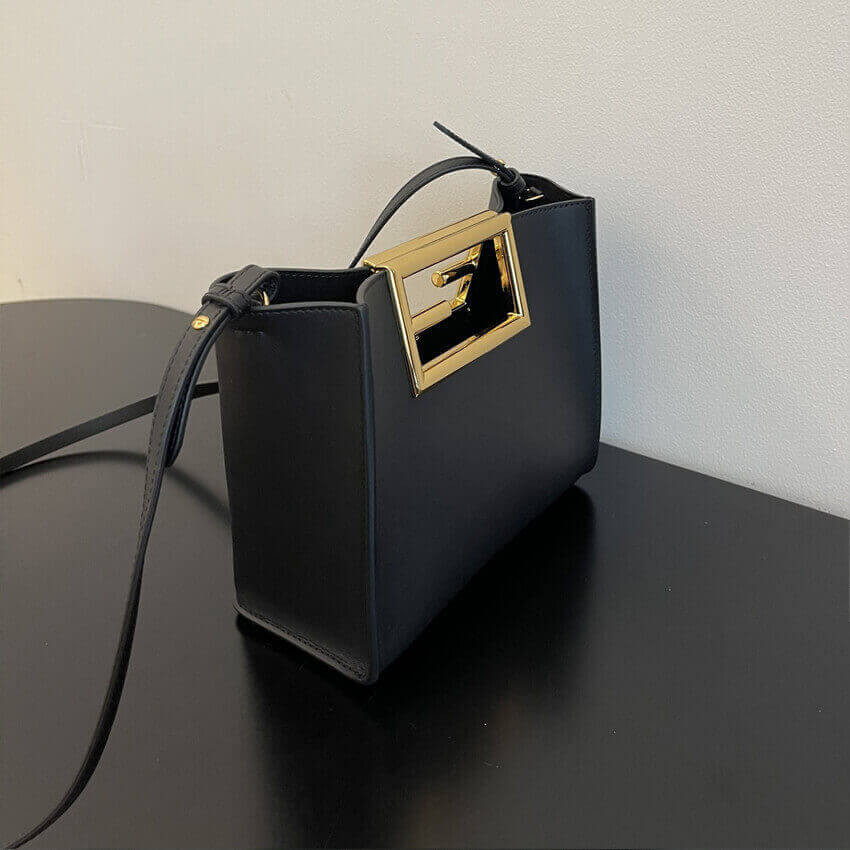 Fendi Calf Leather Small Way Bag 8BS054