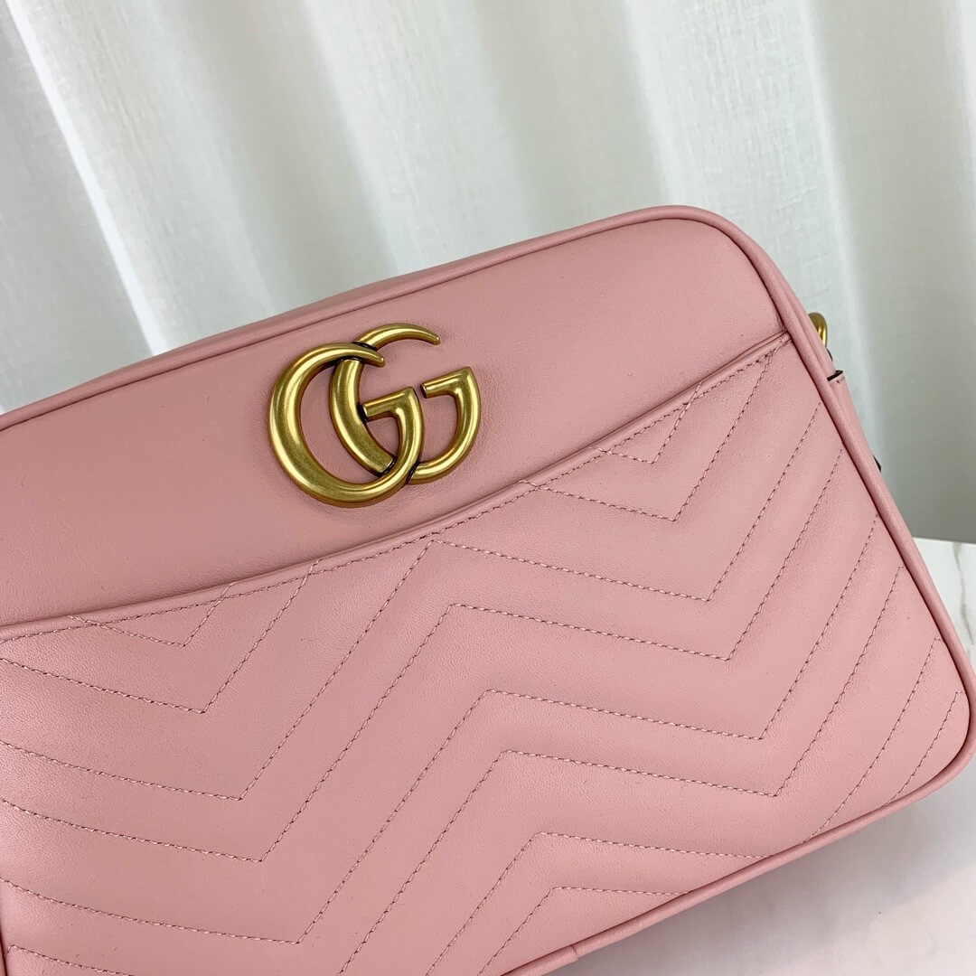 Gucci GG Marmont Medium Matelasse Shoulder Bag 443499