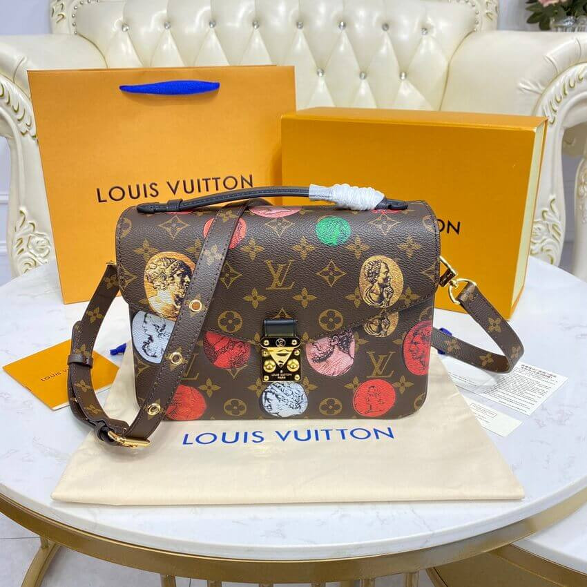 Louis Vuitton Monogram Cameo Printed Pochette Metis M59257