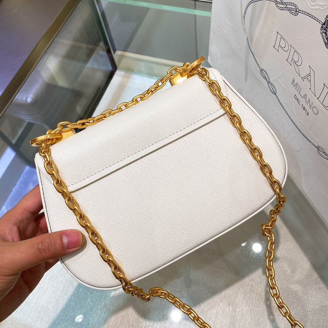 Prada Saffiano Leather Shoulder Bag 1BD275