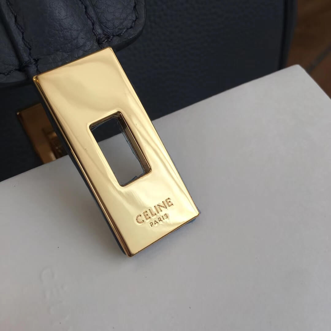 Celine Small 16 Bag In Grained Calfskin 188003