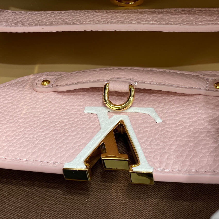 Louis Vuitton Capucines BB M59061 Rose/Beige