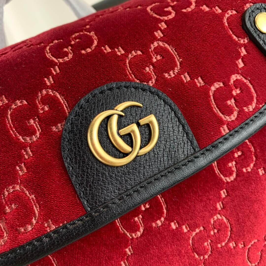 Gucci Small GG Velvet Backpack 574942