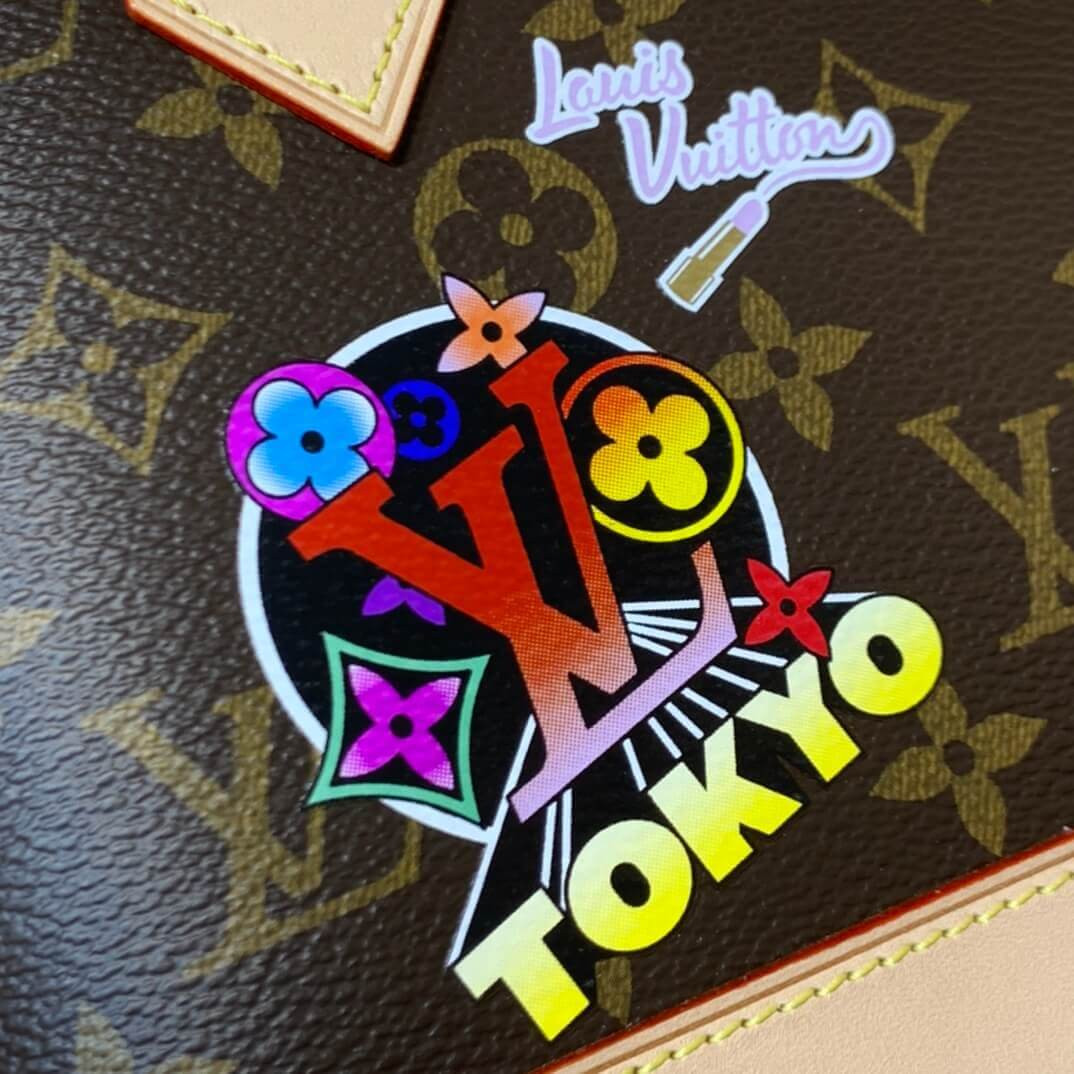 Louis Vuitton Alma BB with Stickers M53152