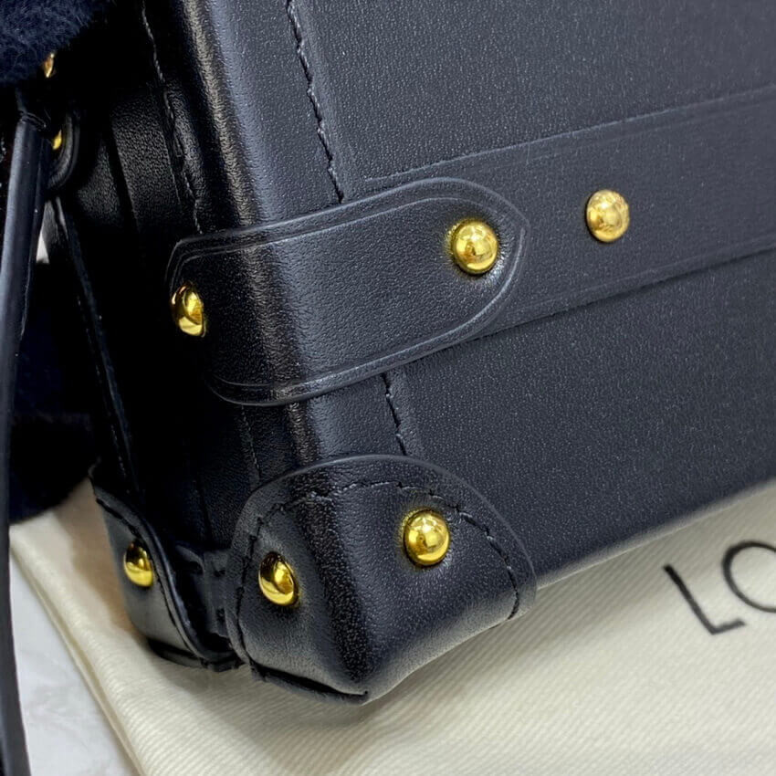 Louis Vuitton Petite Malle Monogram Metal Bag M57817