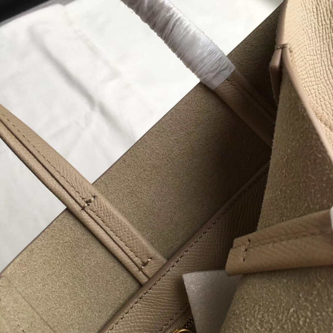 Celine Small Cabas In Grained Calfskin 189813