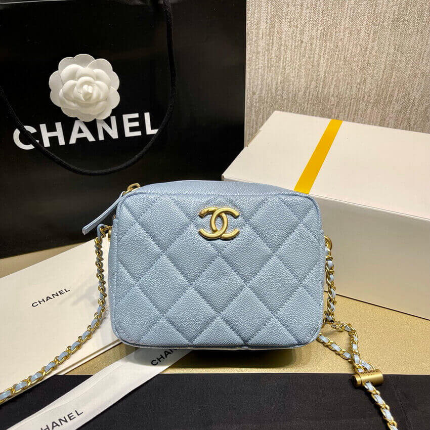 Chanel Grained Calfskin Camera Bag AS2856