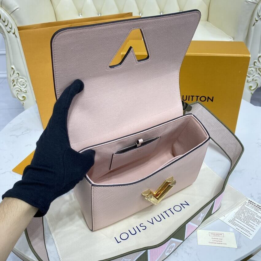 Louis Vuitton Epi Leather Twist MM M59028 Pink